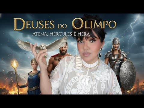 ASMR Crônicas do Olimpo :   Sábia Atena, Sofredor Hércules e Ciumenta Hera #Vozsuave #mitologiaGrega
