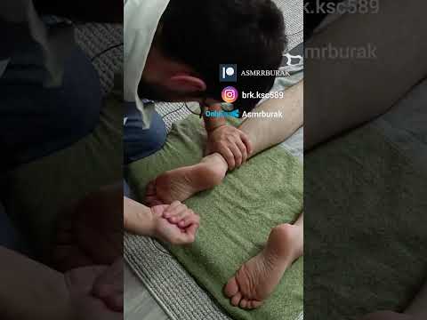 TURKISH MASSAGE FOR INCREASING CIRCULATION IN THE FEET #satisfying #relaxing #asmr #shorts