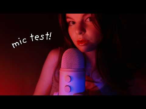 ASMR testing blue yeti mic settings