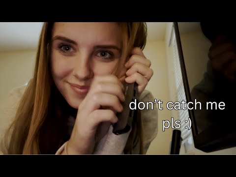 lofi ASMR in my BOYFRIEND'S APARTMENT (he doesn't know about my channel 🙈)
