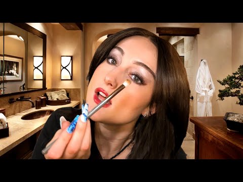 ASMR New Jersey Italian Aunt Shares Her Makeup Secrets 🇮🇹 ASMR Roleplay