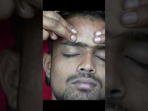 Tip Top Pin Pen Head Massage ASMR | Neck Cracking #shorts #pinpenmassage #headmassage