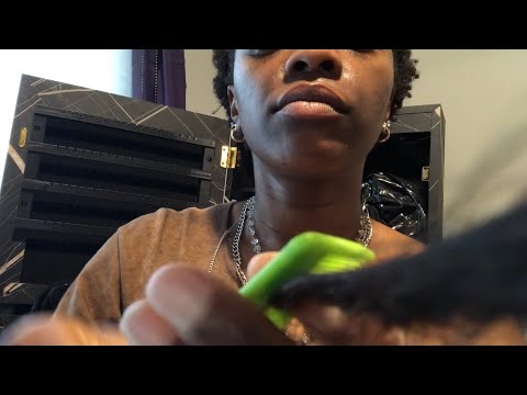 ASMR 💜 Starter Locs Salon Roleplay (over explaining)