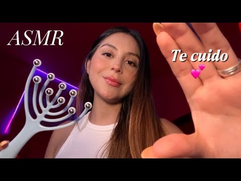 ASMR ROLEPLAY / NOVIA TE CONSIENTE PARA DORMIR ✨( atención personal ) 