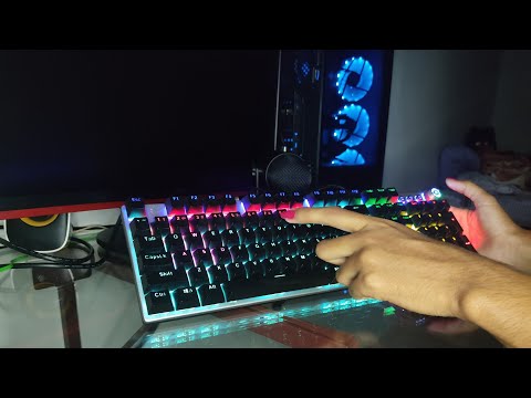 ASMR TECLADO MECÂNICO FAZ VOCÊ DORMIR 😴