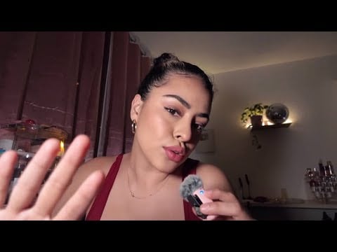 ASMR / TE PEINO MIENTRAS DUERMES 