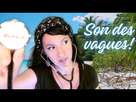 💤 Asmr Médecin des Plages - intervention et soins - Son de Vagues