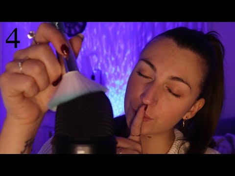 ASMR - Mic brushing et visuel pour te faire frissonner ✨ (Jour 4)