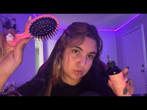 Asmr Giving You A Scalp Massage 💆🏽‍♀️