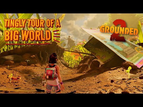 ASMR 🍃 Little Whispers in a Big World 🐛 Peaceful Exploring in Grounded 2
