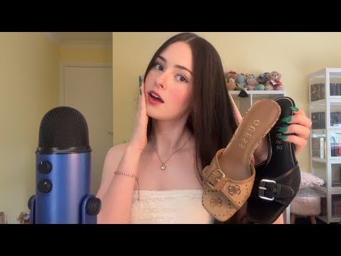 ASMR shoe unboxing 👠