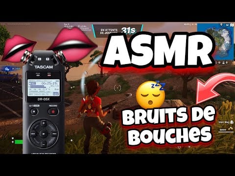 ASMR Français • Bruits De Bouche INTENSE pour dormir Instantanément avec le TASCAM 😴💤