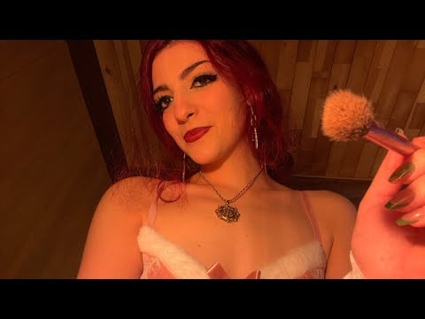 ASMR weird babysitter helps you sleep💗