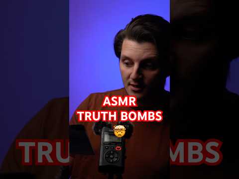 Dropping some truth bombs but it’s ASMR 😅 #asmr #tingles #whispering #asmrvideos #relax
