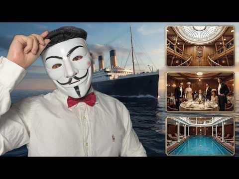 ASMR | Viaje REAL de LUJO en el TITANIC : Primera Clase (1912) 💎