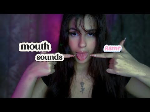 ASMR| MOUTH SOUNDS MOLHADO ( durma em menos de 10 minutos)