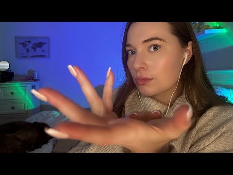 ASMR with Echo ✨ Hand Movements, Mouth Sounds & Finger Flutters to Melt Stress