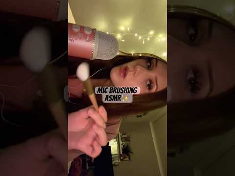 Do you enjoy mic brushing?💕 #asmr #roleplay #asmrcommunity #shortvideo #shorts #mouthsounds