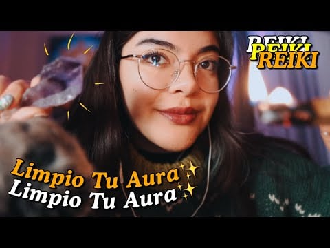 ASMR Reiki para Relajarte 💗 Inaudibles, Mic Brushing, Limpieza Energética con Cristales ✨