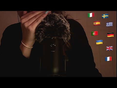 ASMR in different languages 🌍