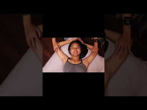 ASMR Giving Micah's Ticklish Tingly underarm rubbing! (Cute, Fun, Relaxing)😁😌😴 #shorts