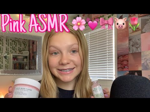 Pink ASMR 🌸💓🌷🐷🎀💄