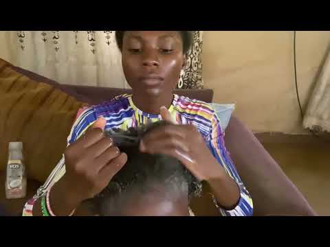 ASMR SCALP SCRATCHING AND HAIR SHAMPOOING FOR SLEEP