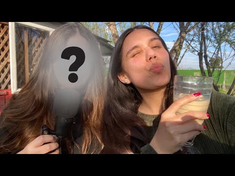 ASMR | MI HERMANA ME PREPARÓ SU RECETA SECRETA DE CAFÉ HELADO 😱