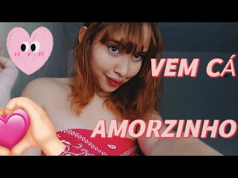 ASMR-NAMORADA TE COLOCANDO PARA DORMIR DE UM JEITO DIFERENTE 🔥👀