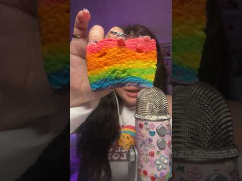 This or that – watermelon fizz rainbow or raspberry lemonade marshmallow #asmr #eatingasmr