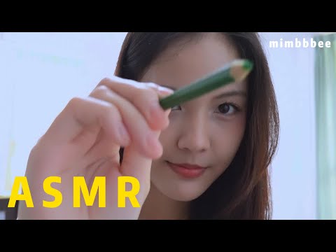 ASMR Thai วาดรูปบนหน้าคุณ🎨🖍️ | Drawing on Your Face | Mimbbbee