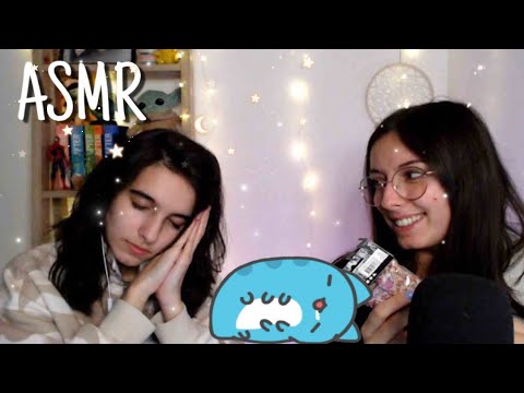 ASMR FR| JE TESTE L'ASMR SUR MA SOEUR (et elle dort) 💤