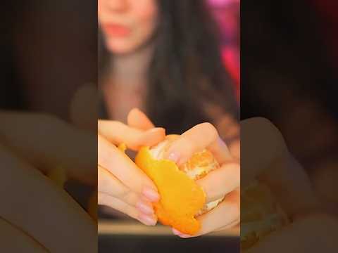 Do you like tangerine🍊? ASMR #asmr #асмр #shots #visualasmr