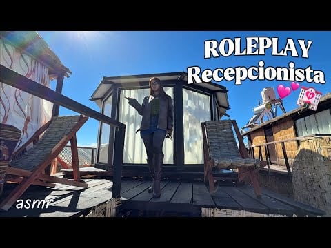 ASMR Roleplay | Recepcionista de HOTEL Lujoso 🏩5⭐️ POV: Te muestro la habitación 