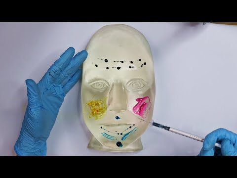 ASMR: BOTOX FACIAL COLORIDO (realista)