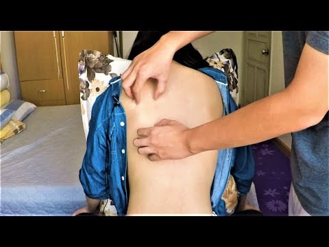ASMR Back Scratching & Tracing | Back Massage ASMR