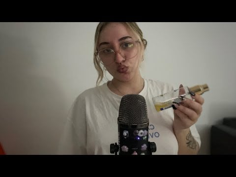 ASMR LENTO CON SONIDOS LIQUIDOS Y MOUTH SOUNDS 💦👄