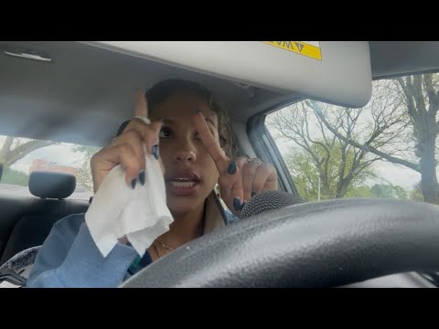 Aggressive ASMR, ￼ clean🧼🫧and bling ✨my car with me
