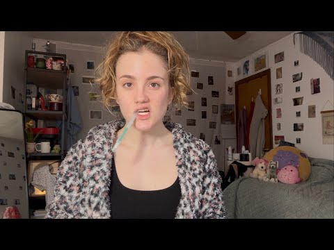 authentic morning routine ASMR Personal Attention grwm (i feel weird so be my therapist)