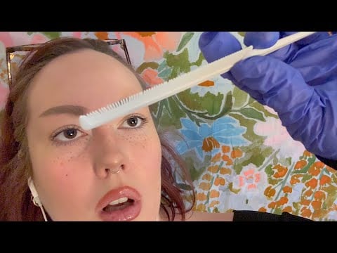 ASMR | 360° Scalp Exam - Hair Brushing, Scalp Scratching, Gloves, Soft Spoken