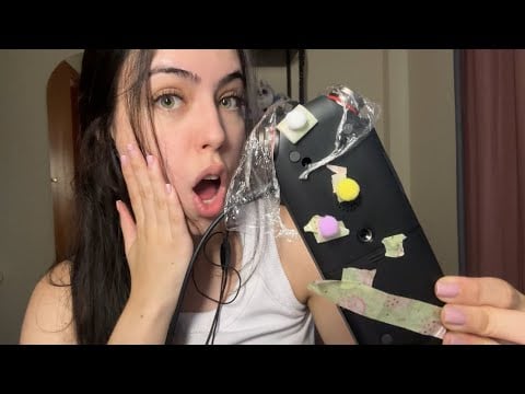 ASMR- CONSERTANDO SEU MICROFONE! 