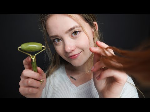 ASMR SCALP MASSAGE Roleplay! Brushing, Exam, Oils