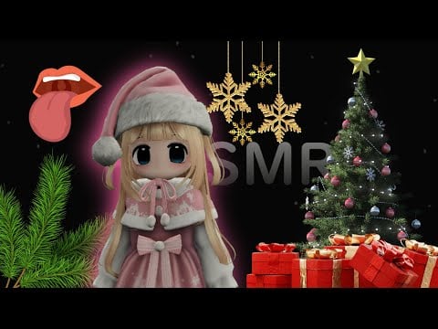 Roblox ASMR - Tongue Swirling in a Christmas Obby!
