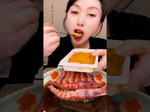 🦐🥢 Epic seafood mukbang ASMR vibes #EpicSeafood #ASMRSeafood