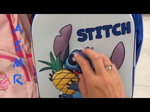 ASMR in public✨Sinsay| Tapping and scratching on wood, paper, plastic, fabric,ceramics objects✨