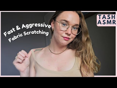 ASMR Fast & Aggressive Lofi Fabric Scratching