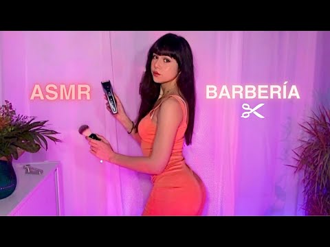 ASMR💈BARBERÍA y PELUQUERÍA💈Corte de pelo y afeitado!