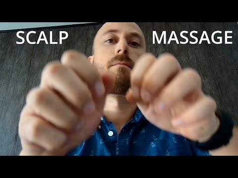 Head Scalp Massage With Hands, Fingers, Scalp Massager, Brushes and Gel Product Sounds - ASMR