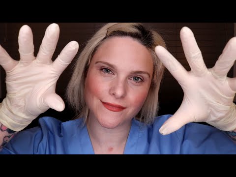 An Unpredictable Chaotic ASMR Face Exam & Treatment: INTENSE Tingles