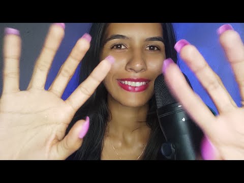 ASMR SUPER RÁPIDO: TAPPING NA TELA , SONS DE BOCA INTENSOS ⚡